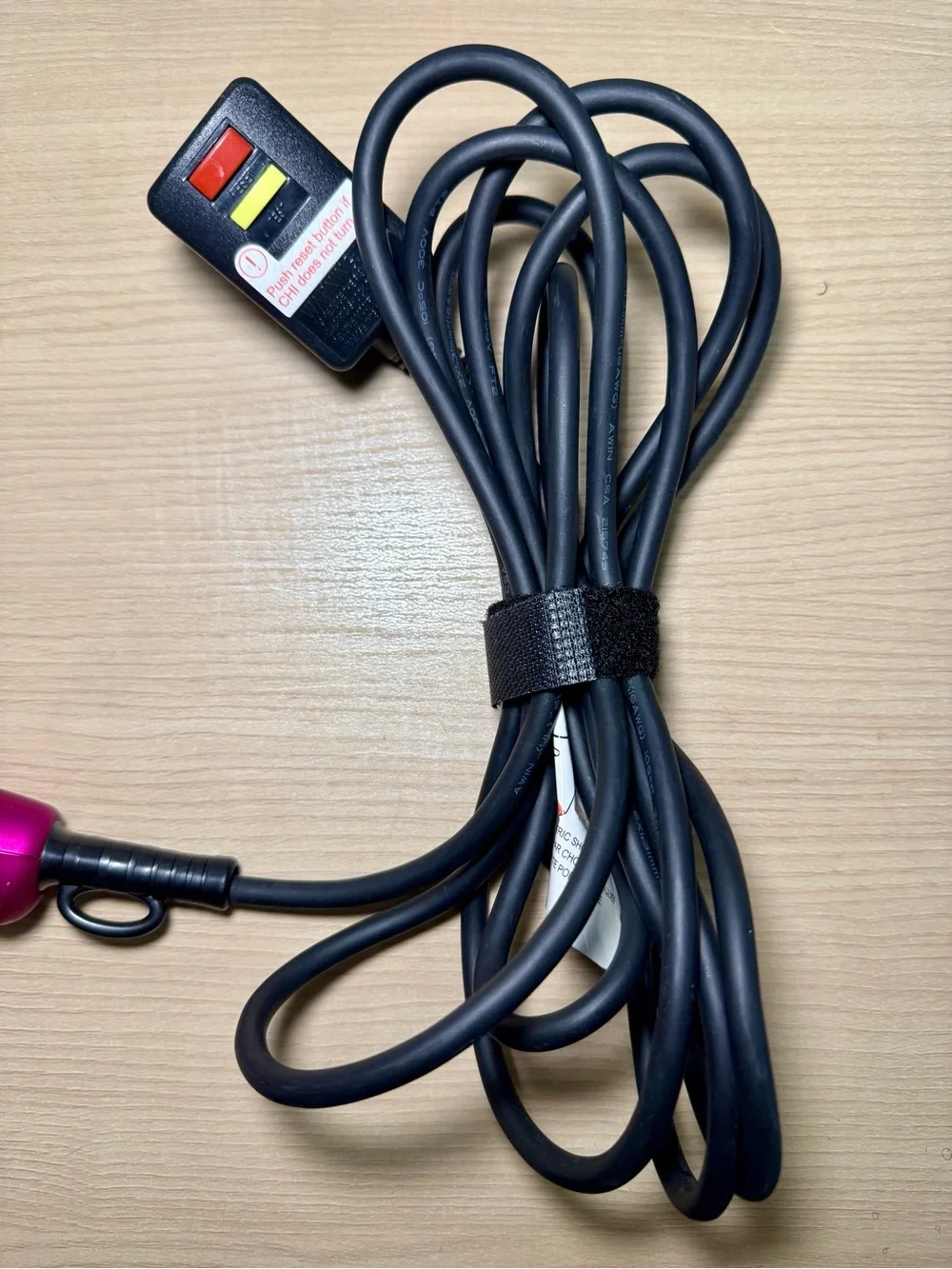CHI Pink Hair Dryer Concentrator Attachment Model GF8007 1500W Low EMF